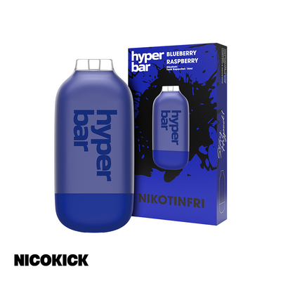 Hyper Bar Zero Engångs Vape - Blueberry Raspberry