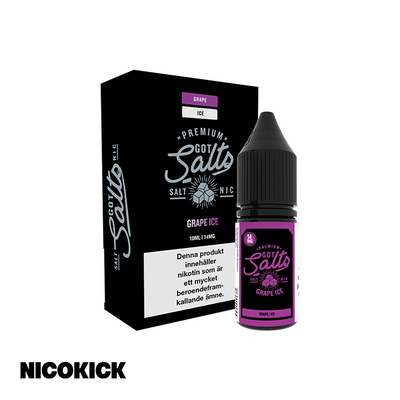Got Salts - Grape Ice (10ml E-juice)