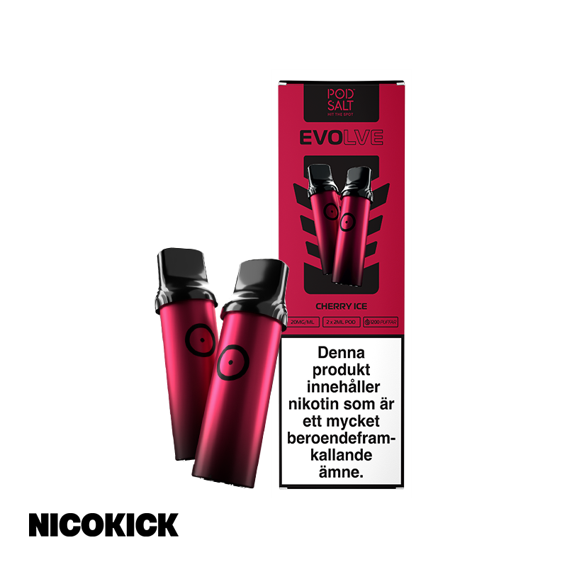 Evolve Pod - Cherry Ice (2-Pack)
