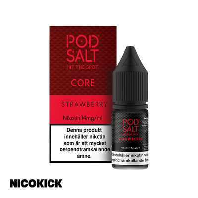 Pod Salt - Strawberry (10ml E-juice)