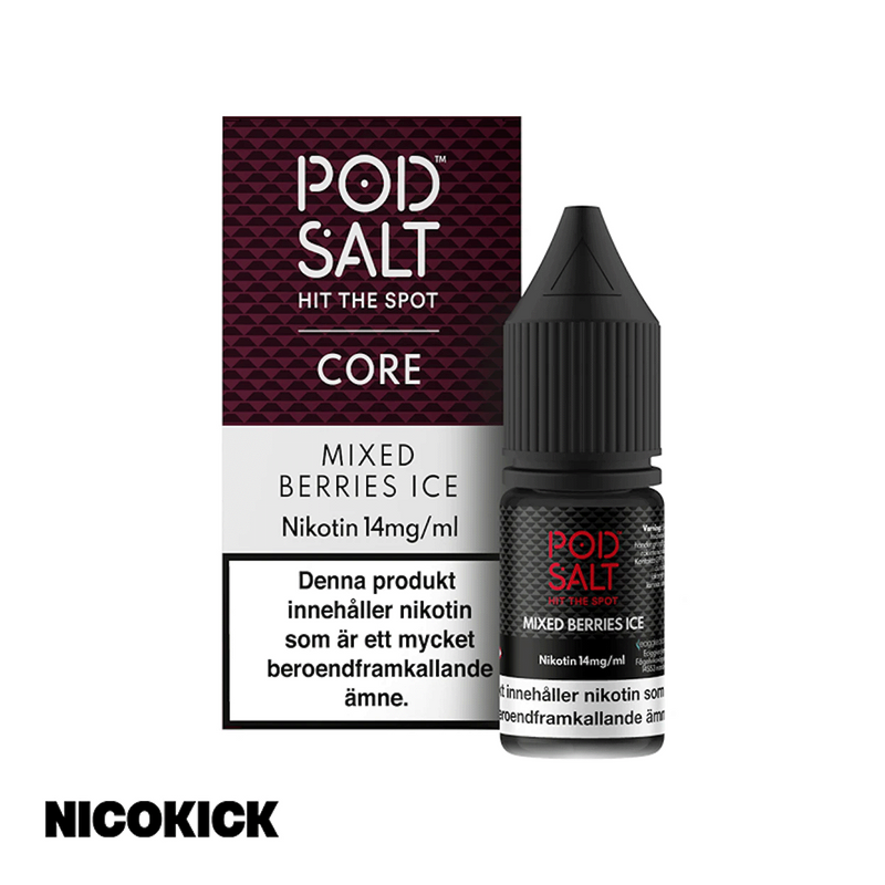 Pod Salt - Mixed Berries Ice (10ml E-juice)