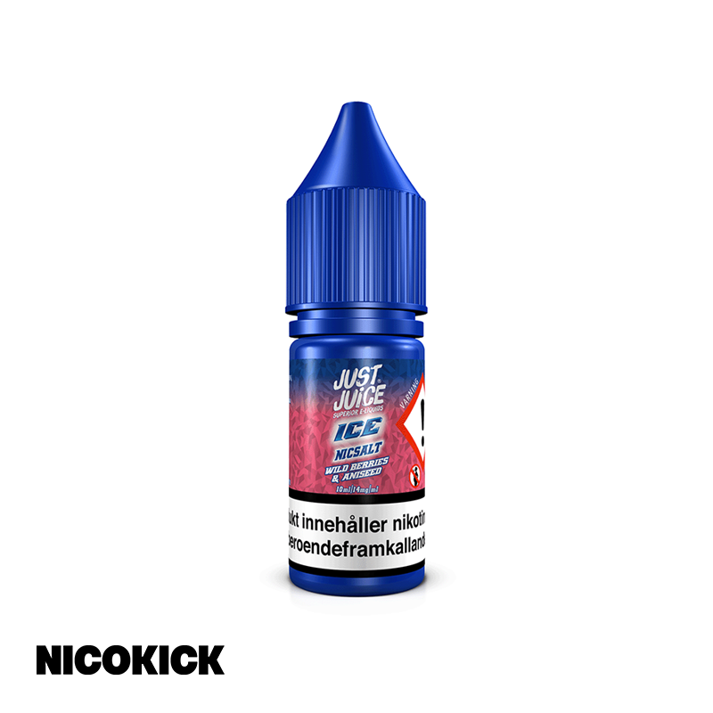 Just Juice Ice - Wild Berries & Aniseed (10ml E-juice)