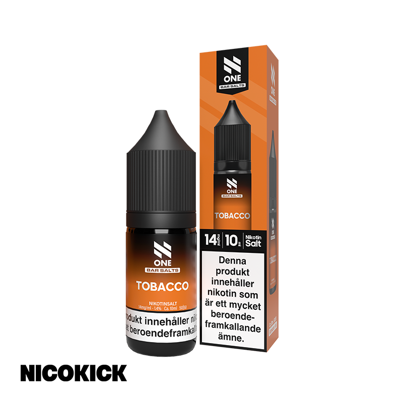 N One Salt - Tobacco (10ml E-juice)