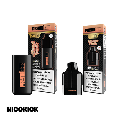 Frunk Bar 5000 Engångs Vape - Mixed Fruits