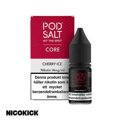 Pod Salt - Cherry Ice (10ml E-juice)