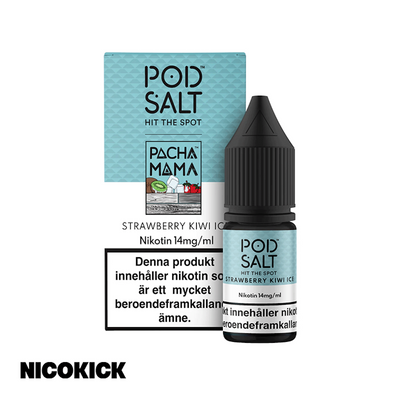 Pod Salt Fusion - Strawberry Kiwi Ice (10ml E-juice)