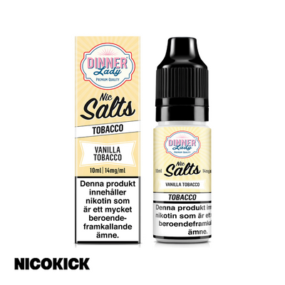 Dinner Lady - Vanilla Tobacco (10ml E-juice)