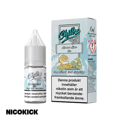 Chillz - Lemon Lime Ice (10ml E-juice)