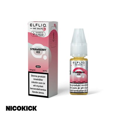 ElfLiq - Strawberry Ice (10ml E-juice)