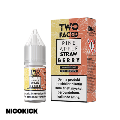 Two Faced - Pineapple Strawberry (10ml E-juice)