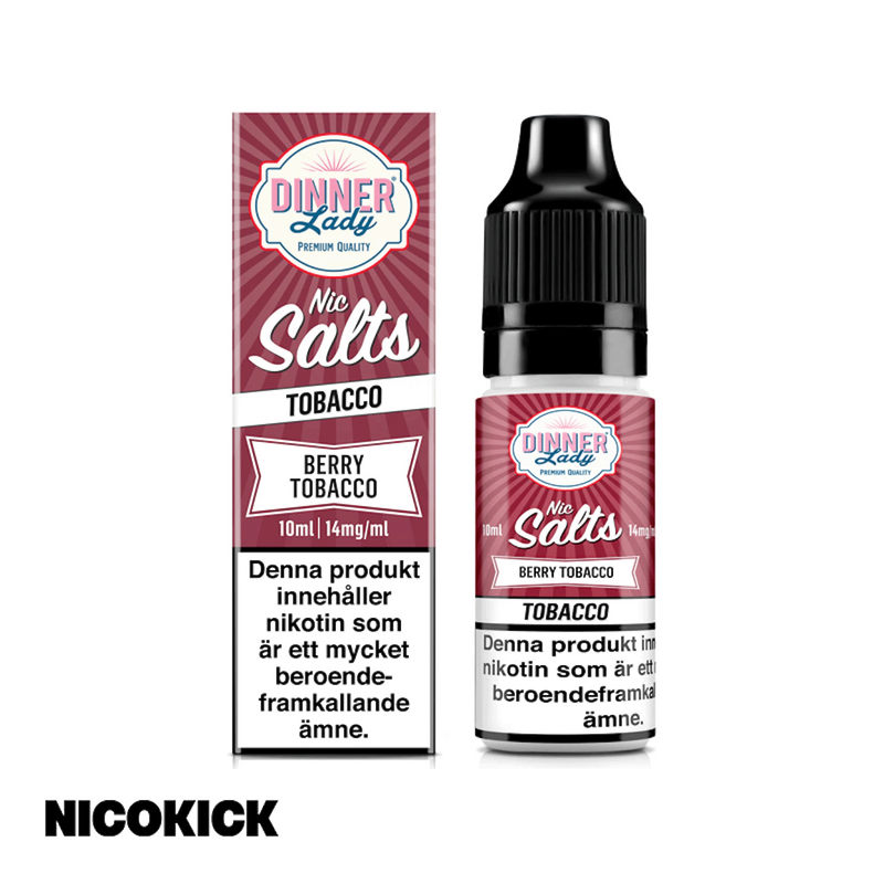Dinner Lady - Berry Tobacco (10ml E-juice)