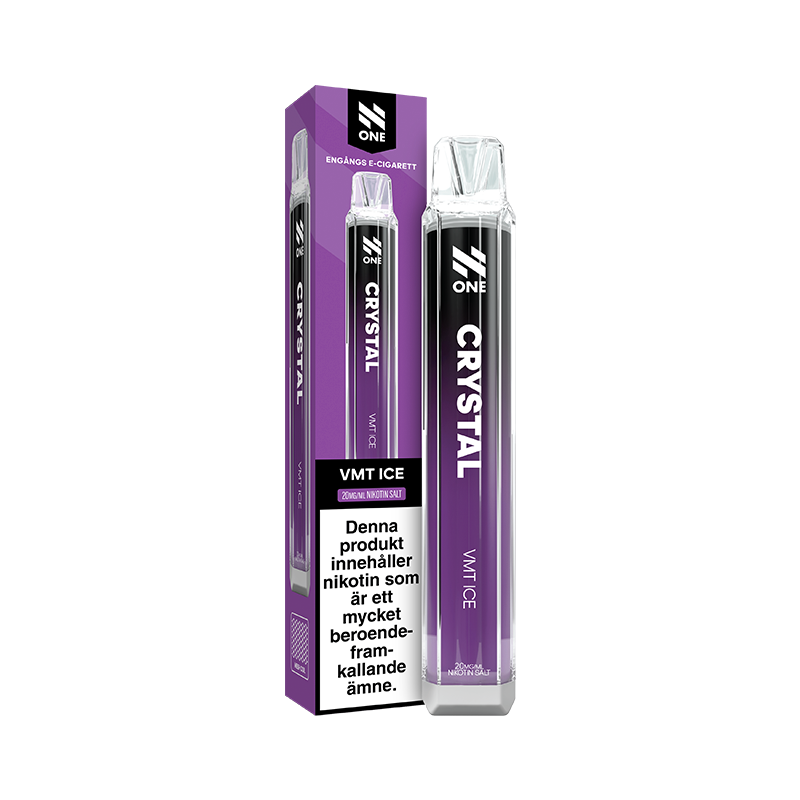 N One Crystal Engångs Vape - VMT Ice