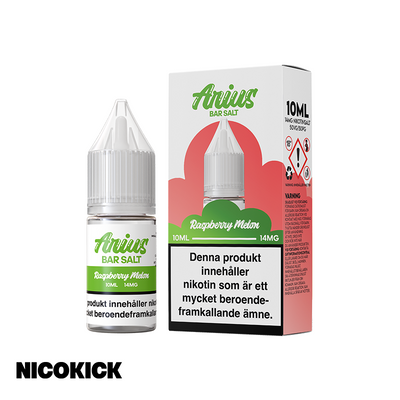 Arius Bar Salt - Raspberry Melon (10ml E-juice)