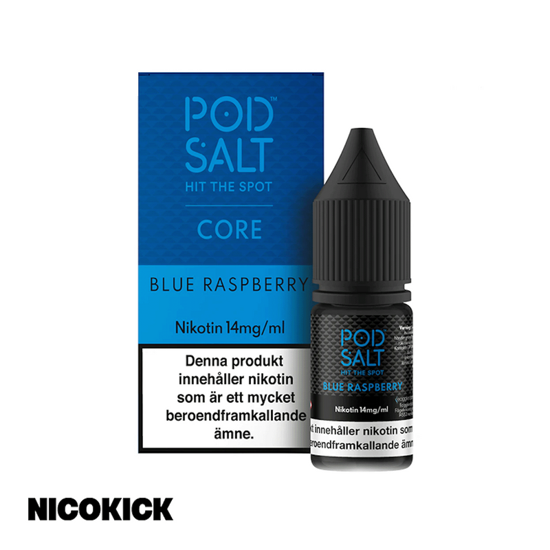 Pod Salt - Blue Raspberry (10ml E-juice)