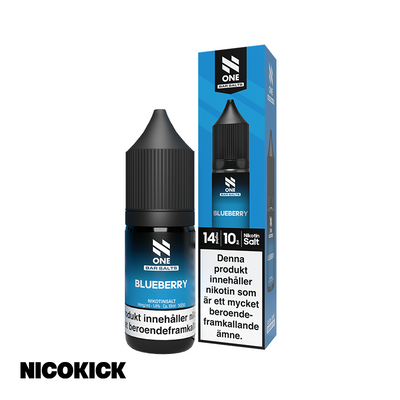 N One Salt - Blueberry (10ml E-juice)