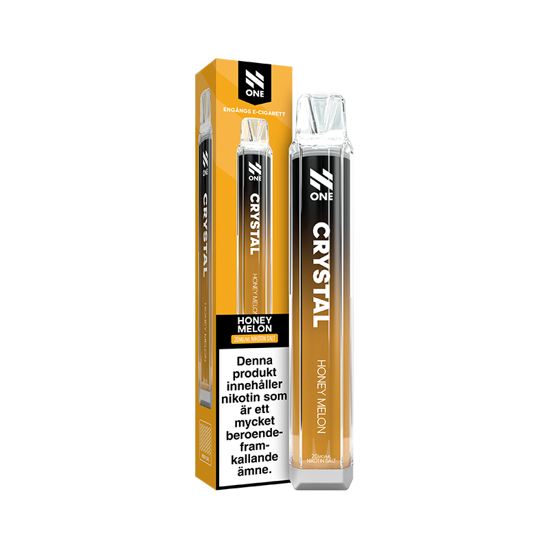 N One Crystal Engångs Vape - Honey Melon