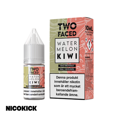 Two Faced - Watermelon Kiwi (10ml E-juice)