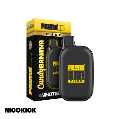 Frunk Bar Cube Zero Engångs Vape - Candy Banana