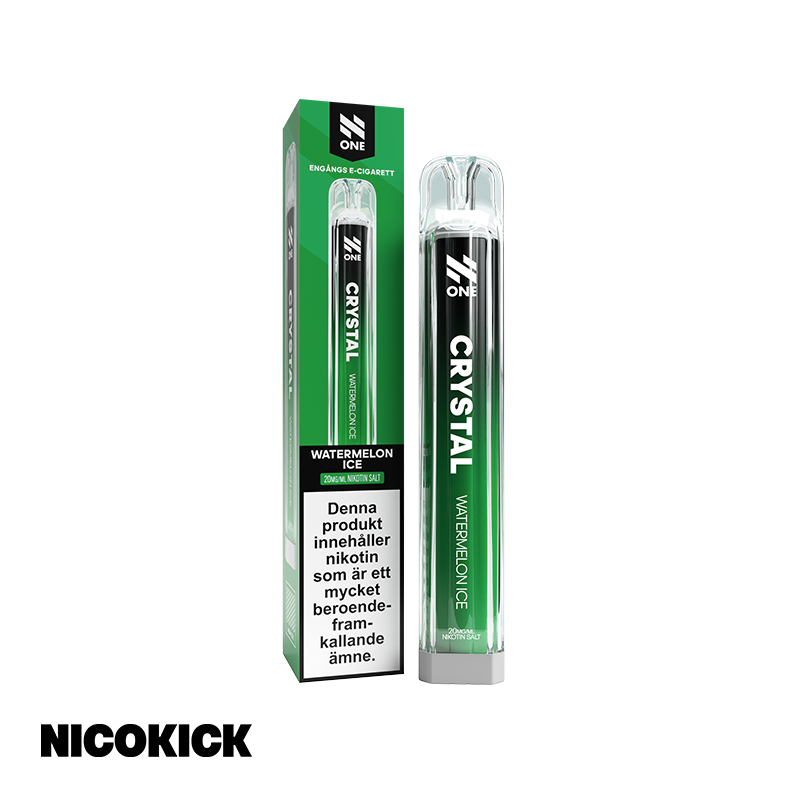 N One Crystal Engångs Vape - Watermelon Ice