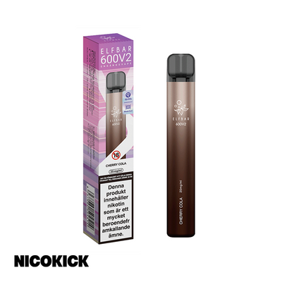 ElfBar V2 Engångs Vape - Cherry Cola