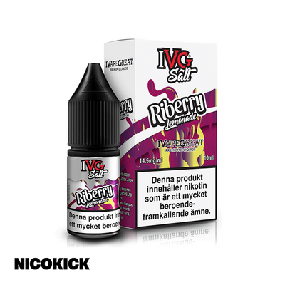 IVG Salts - Riberry Lemonade (10ml E-juice)
