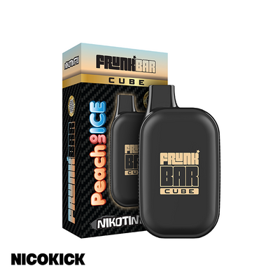 Frunk Bar Cube Zero Engångs Vape - Peach on Ice