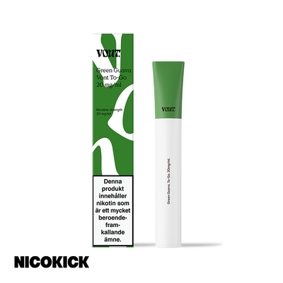 Vont To Go Engångs Vape - Green Guava