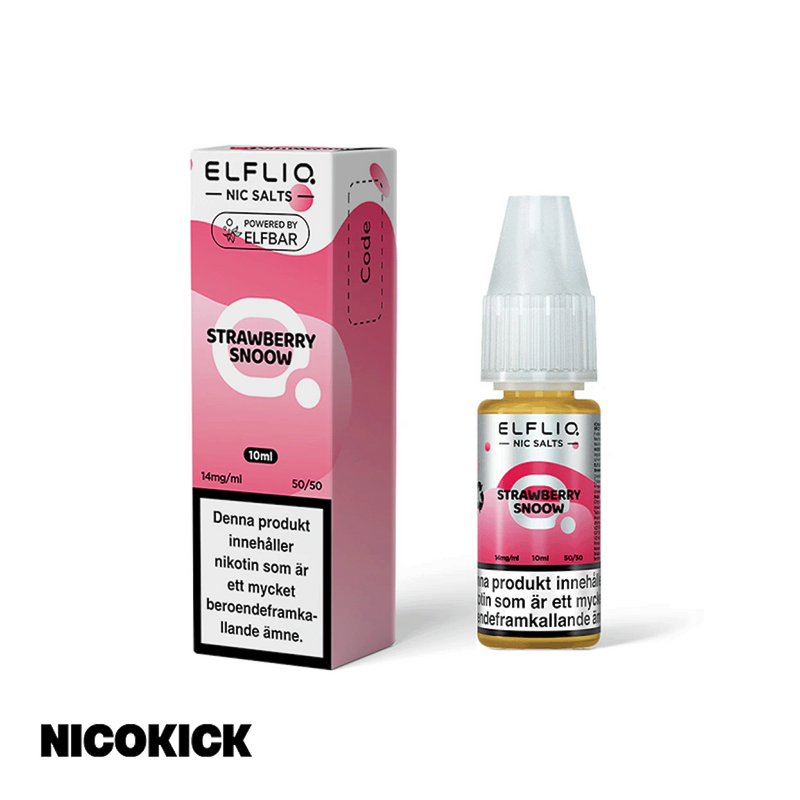 ElfLiq - Strawberry Snoow (10ml E-juice)