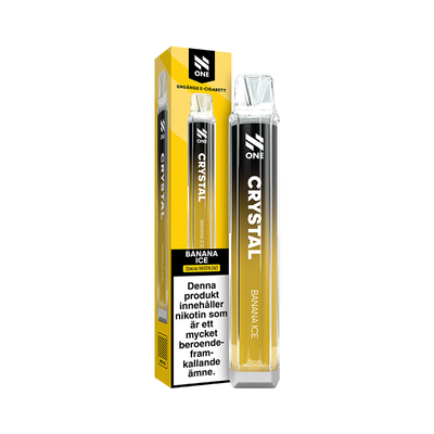 N One Crystal Engångs Vape - Banana Ice