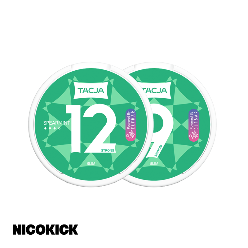 Tacja - Spearmint (Vitt Snus)