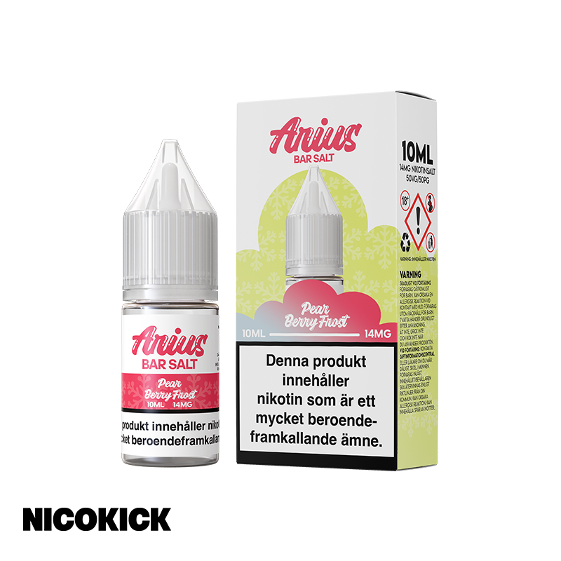 Arius Bar Salt - Pear Berry Frost (10ml E-juice)