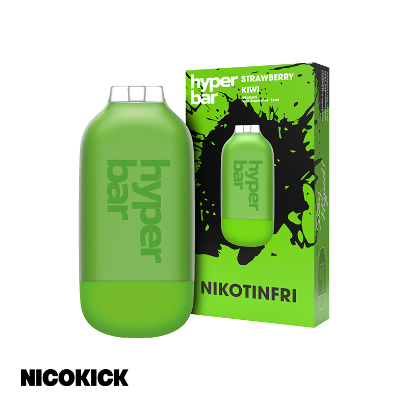 Hyper Bar Zero Engångs Vape - Strawberry Kiwi