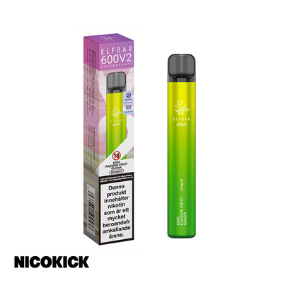 ElfBar V2 Engångs Vape - Kiwi Passion Fruit Guava