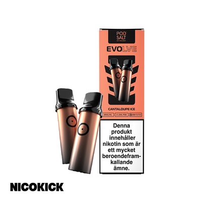 Evolve Pod - Cantaloupe Ice (2-Pack)