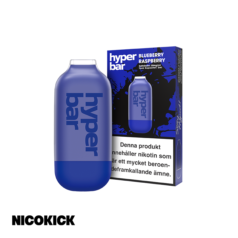 Hyper Bar Engångs Vape - Blueberry Raspberry