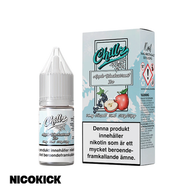Chillz - Apple Blackcurrant Ice (10ml E-juice)