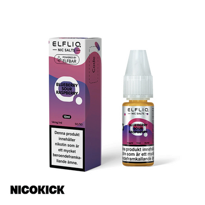 ElfLiq - Blueberry Sour Raspberry (10ml E-juice)
