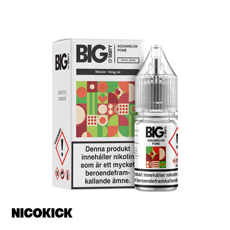 Big Tasty Salt - Aquamelon Pome (10ml E-juice)