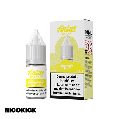 Arius Bar Salt - Lemonade Frost (10ml E-juice)