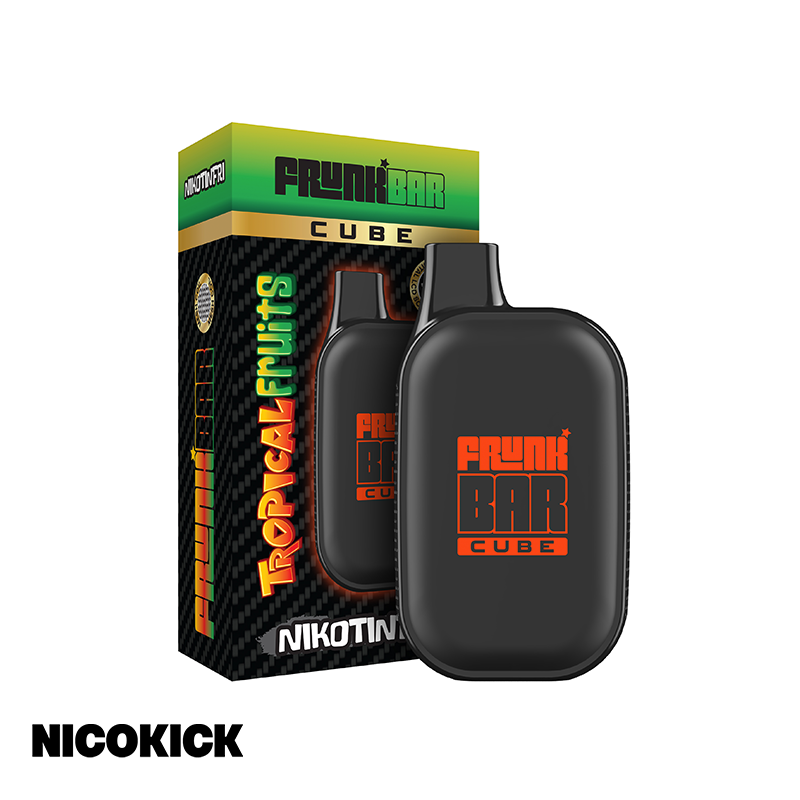Frunk Bar Cube Zero Engångs Vape - Tropical Fruits