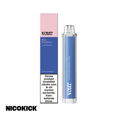 Vont Nova Engångs Vape - Blue Raspberry