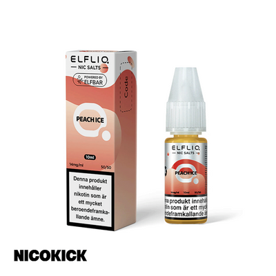 ElfLiq - Peach Ice (10ml E-juice)
