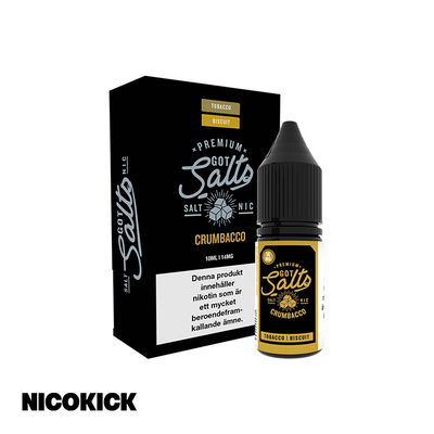 Got Salts - Crumbacco (10ml E-juice)
