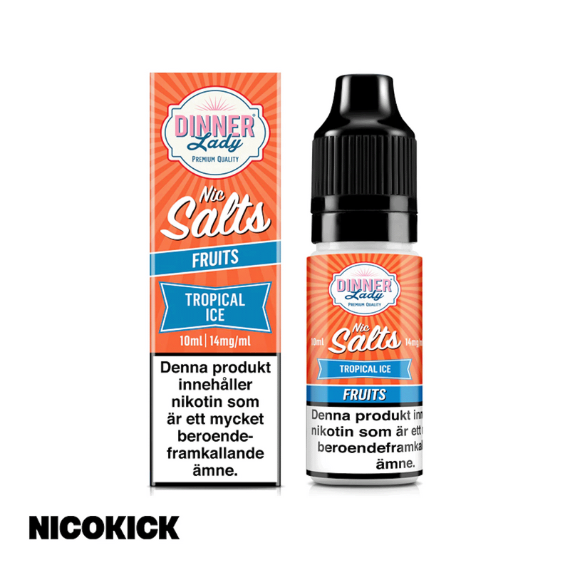 Dinner Lady - Tropical Ice (10ml E-juice)