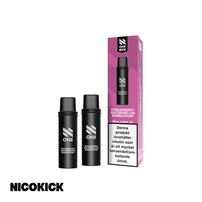 N One Pods V2 - Strawberry Watermelon Bubblegum (2-Pack)