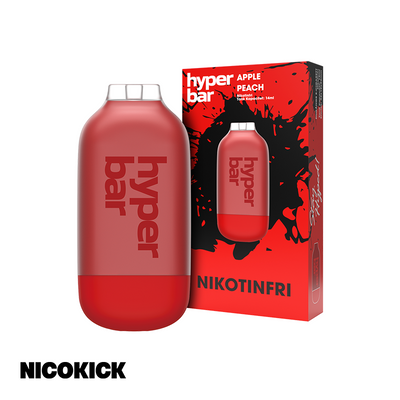 Hyper Bar Zero Engångs Vape - Apple Peach