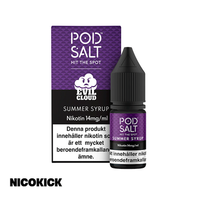 Pod Salt Fusion - Summer Syrup (10ml E-juice)