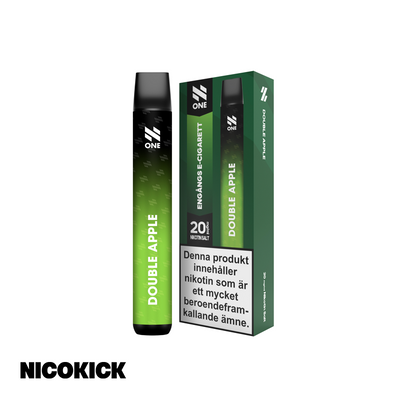 N One Engångs Vape - Double Apple