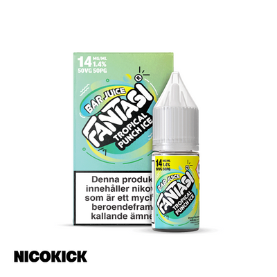 Fantasi Bar Salt - Tropical Punch Ice (10ml E-juice)