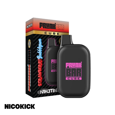 Frunk Bar Cube Zero Engångs Vape - Strawberry Bubblegum
